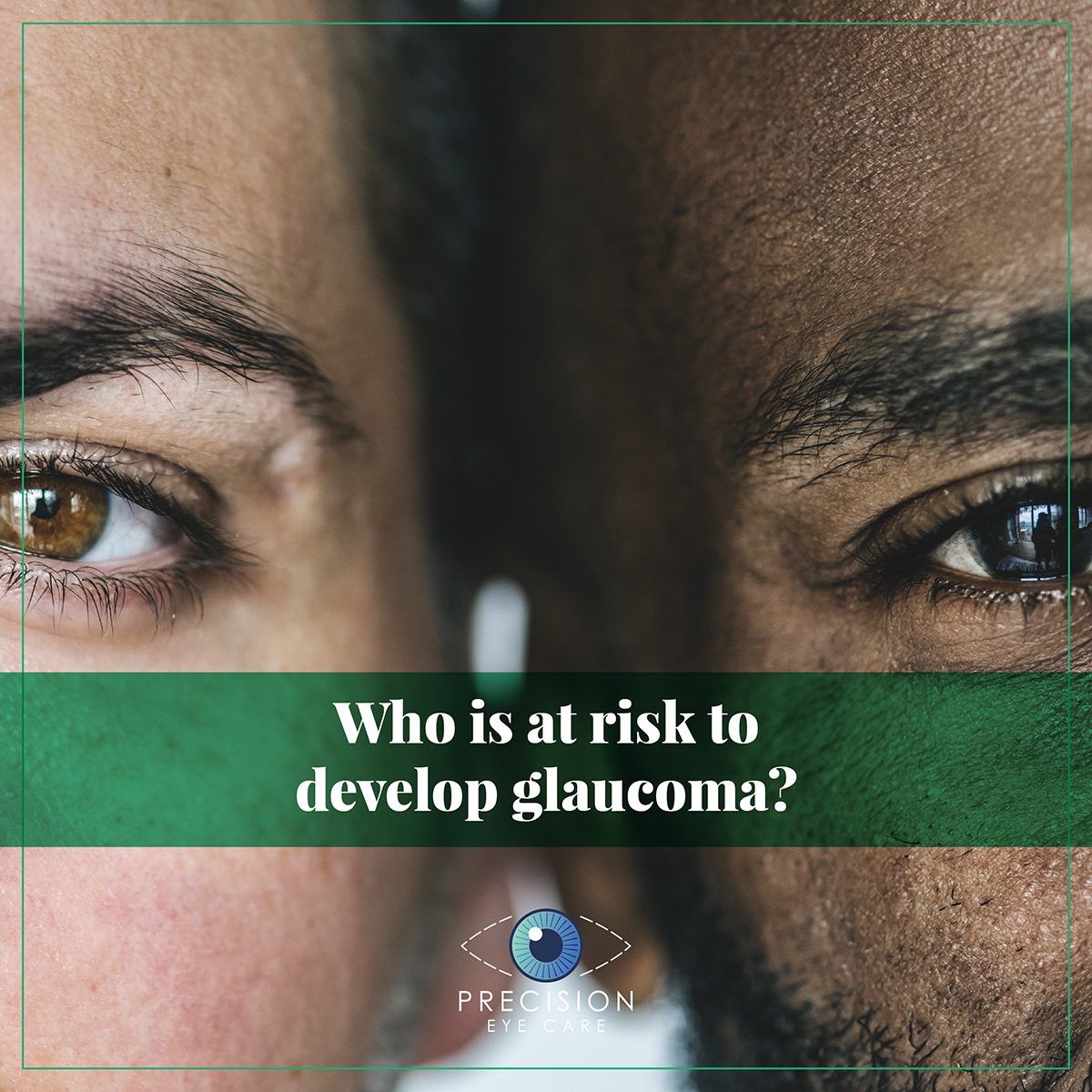 Who is at risk to develop glaucoma?