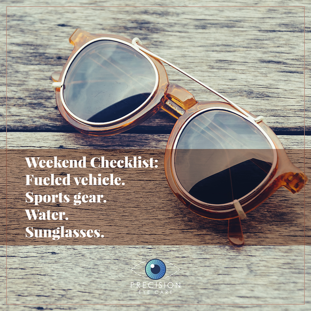 Weekend Checklist