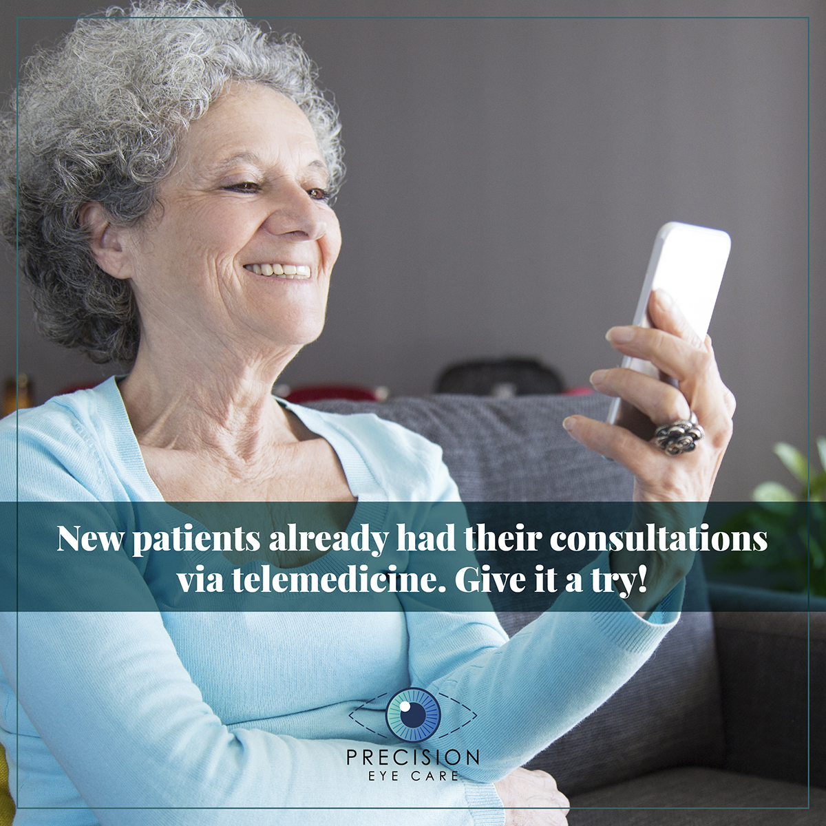 New patients already had their consultations via telemedicine. Give it a try!