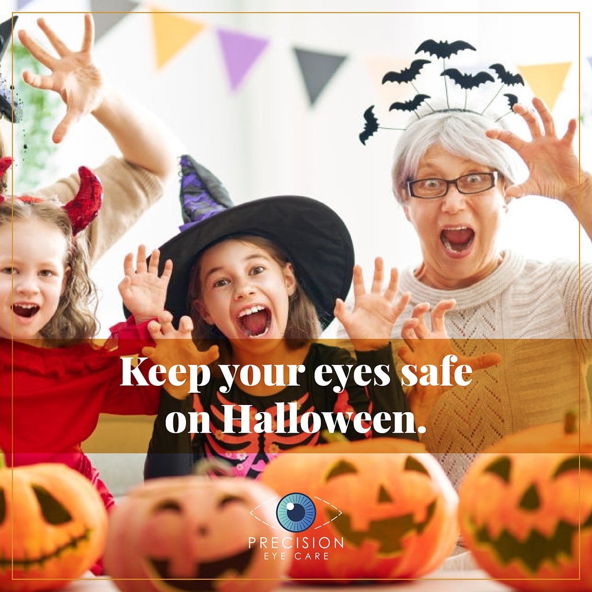 Keep your eye safe on Halloween