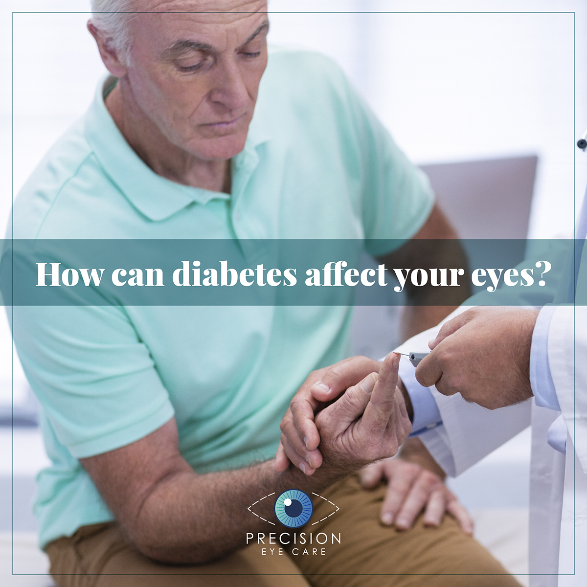 How can diabetes affect your eyes?