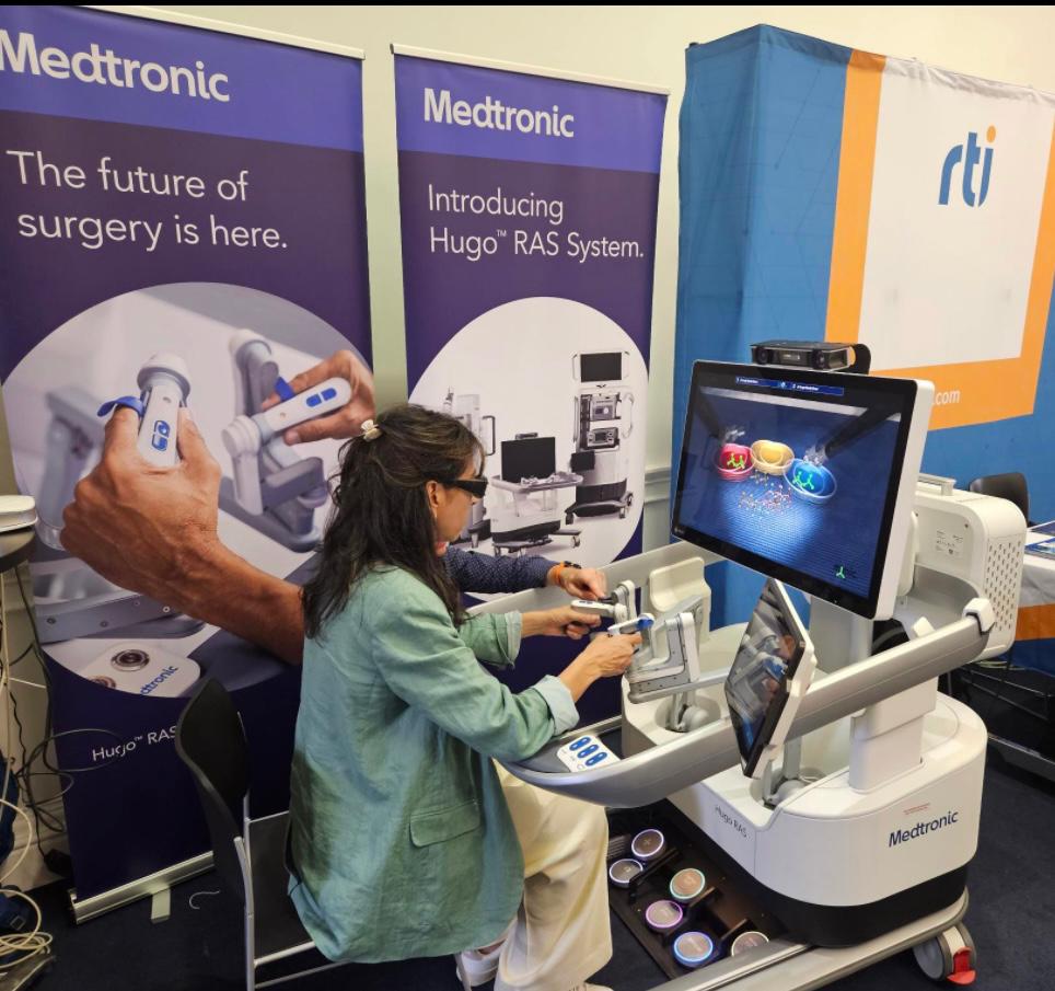 Dr Romero attended the Hamlyn Symposium in Medical Robotics